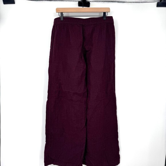 Ugg woman’s size large pants lounge wear PJs burgundy - Picture 4 of 6